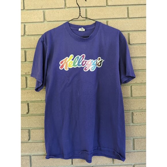 Purple - Kelloggs - Rainbow - T-Shirt Size: Medium - Picture 1 of 3